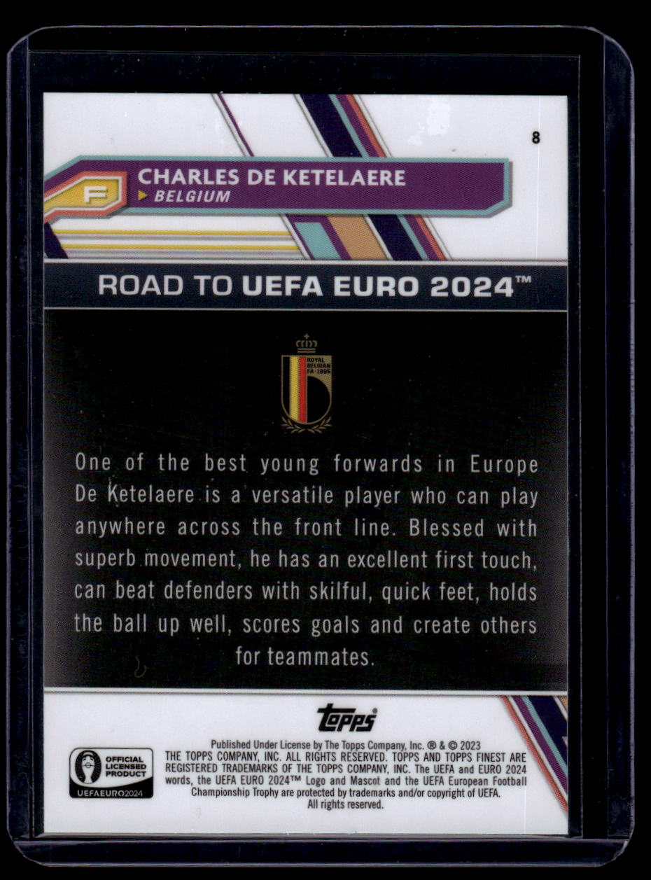 2023 Finest Road to UEFA EURO 2024 #8 Charles De Ketelaere