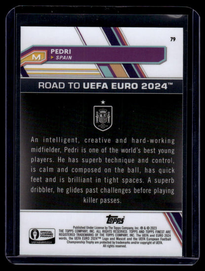 2023 Finest Road to UEFA EURO 2024 #79 Pedri