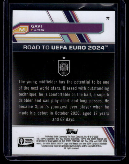 2023 Finest Road to UEFA EURO 2024 #77 Gavi