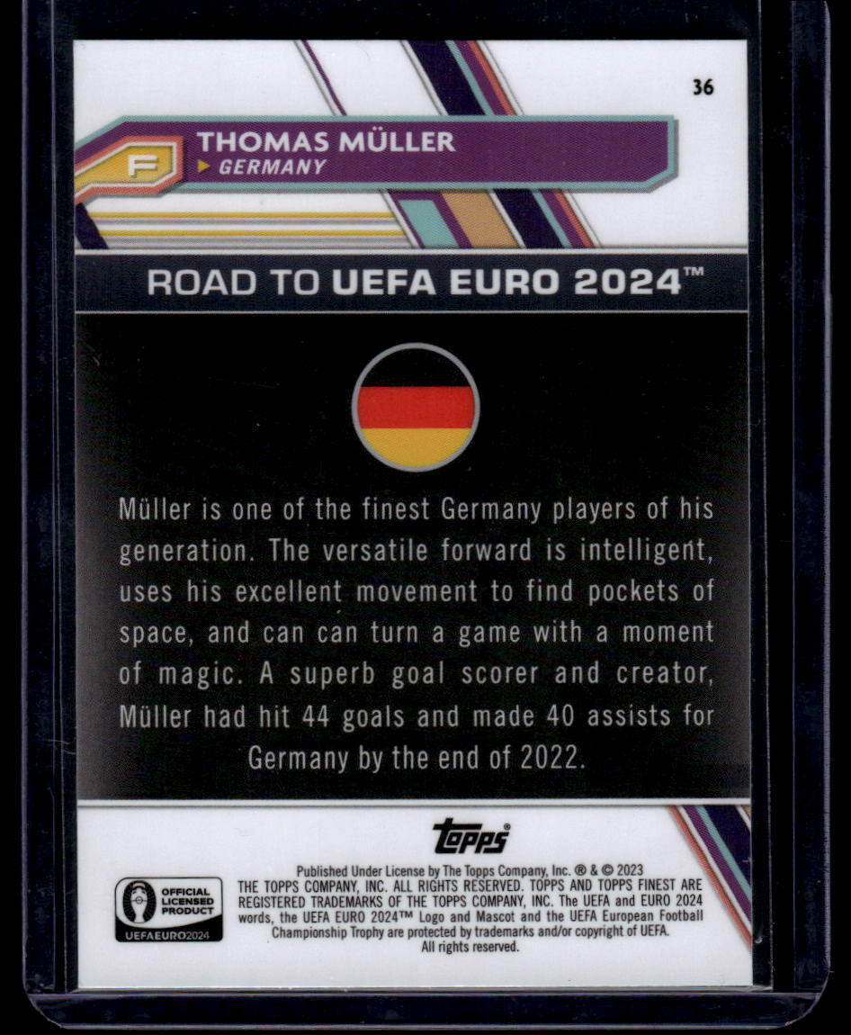 2023 Finest Road to UEFA EURO 2024 #36 Thomas Müller