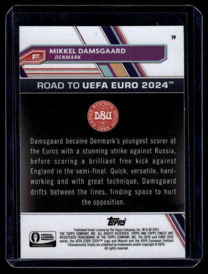 2023 Finest Road to UEFA EURO 2024 #19 Mikkel Damsgaard