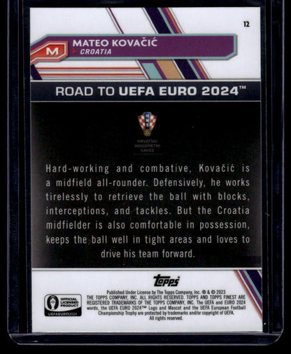 2023 Finest Road to UEFA EURO 2024 #12 Mateo Kovačić