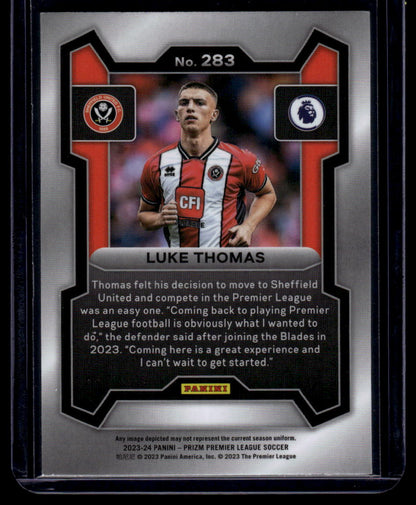 2023-24 Panini Prizm Premier League #283 Luke Thomas