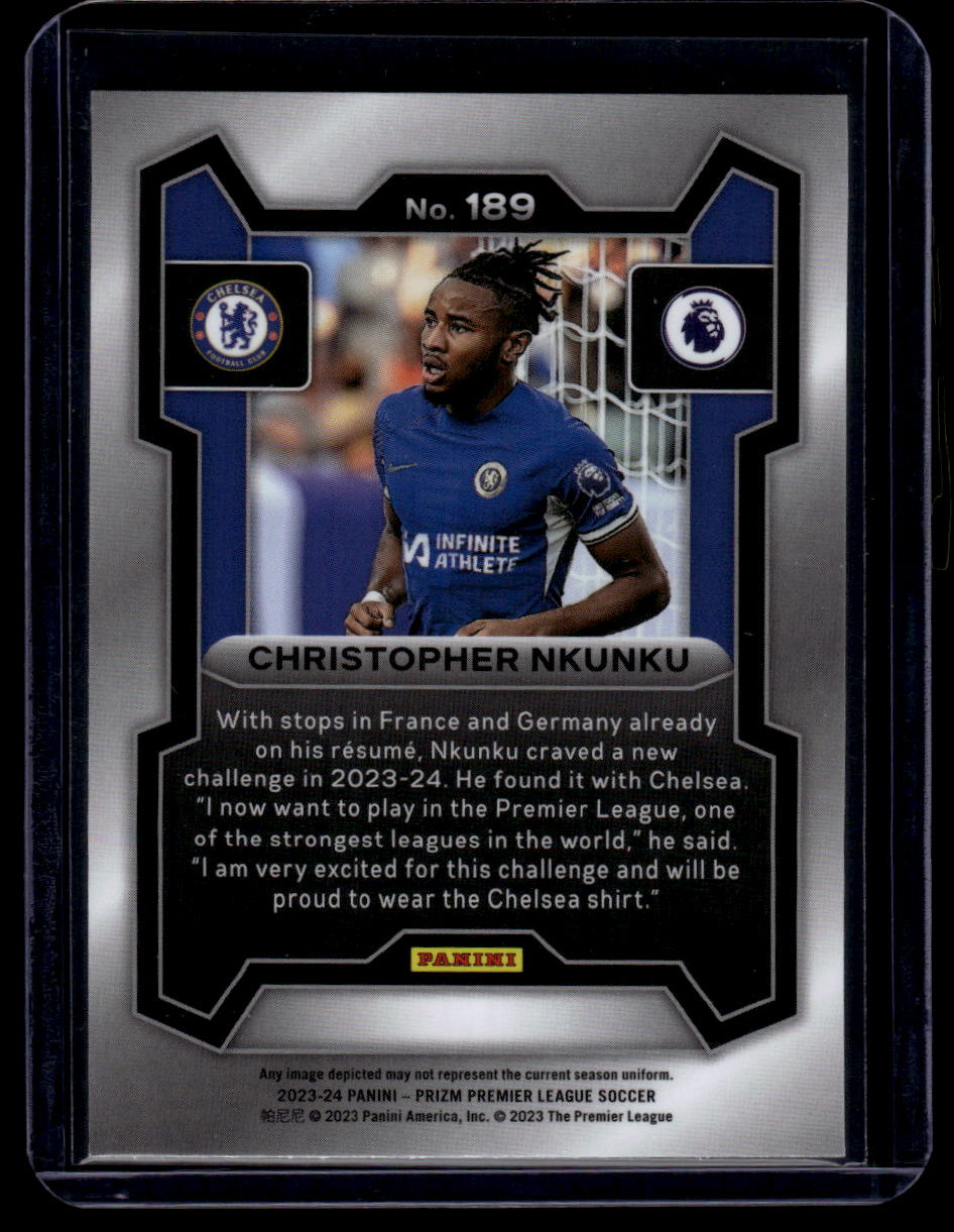 2023-24 Panini Prizm Premier League #189 Christopher Nkunku