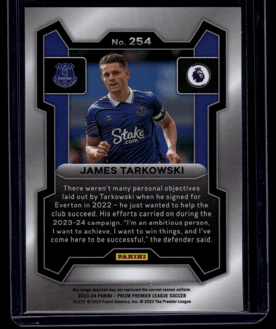 2023-24 Panini Prizm Premier League #254 James Tarkowski