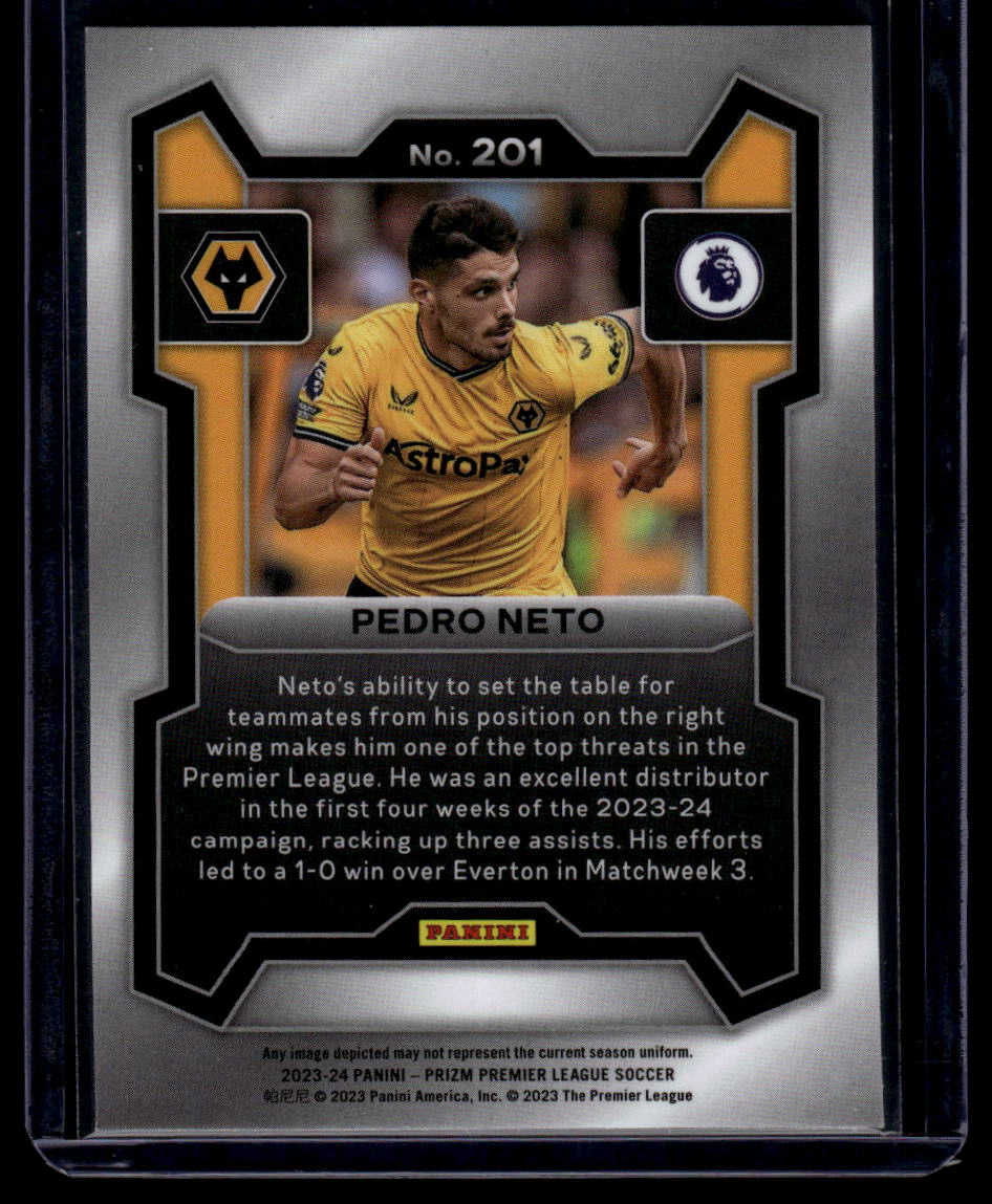 2023-24 Panini Prizm Premier League #201 Pedro Neto