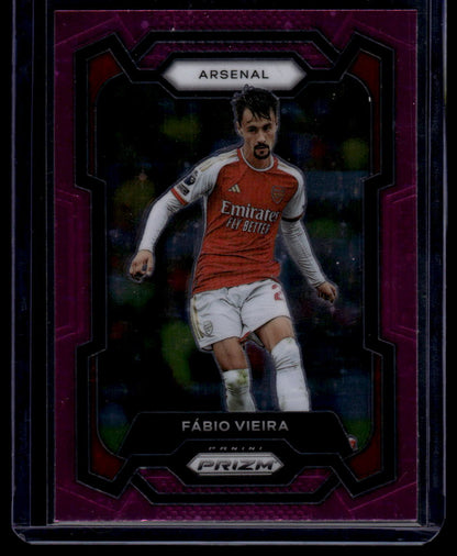 2023-24 Panini Prizm Premier League #34 Fabio Vieira Pink Stars