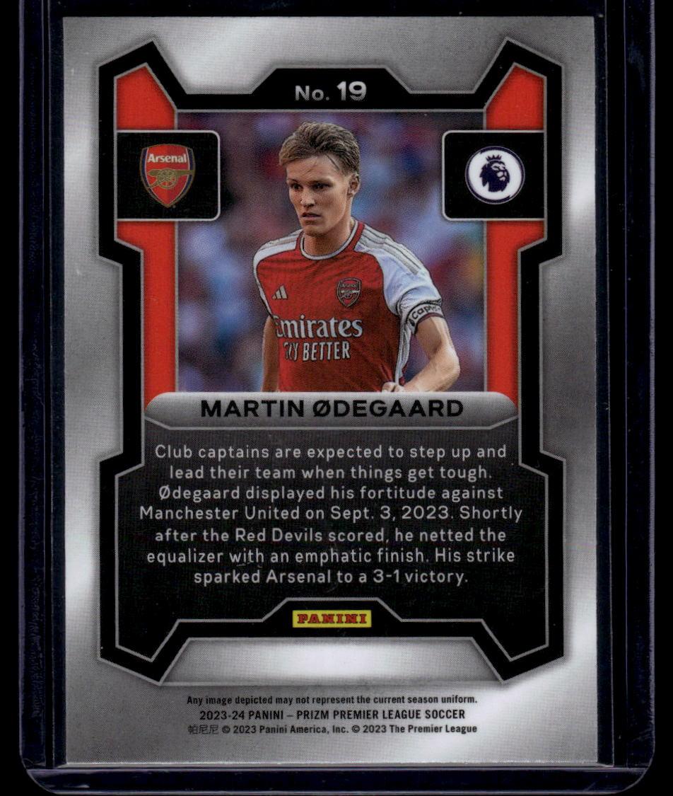 2023-24 Panini Prizm Premier League #19 Martin Odegaard