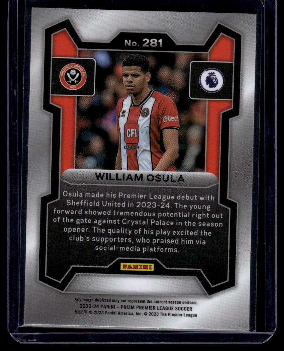 2023-24 Panini Prizm Premier League #281 William Osula