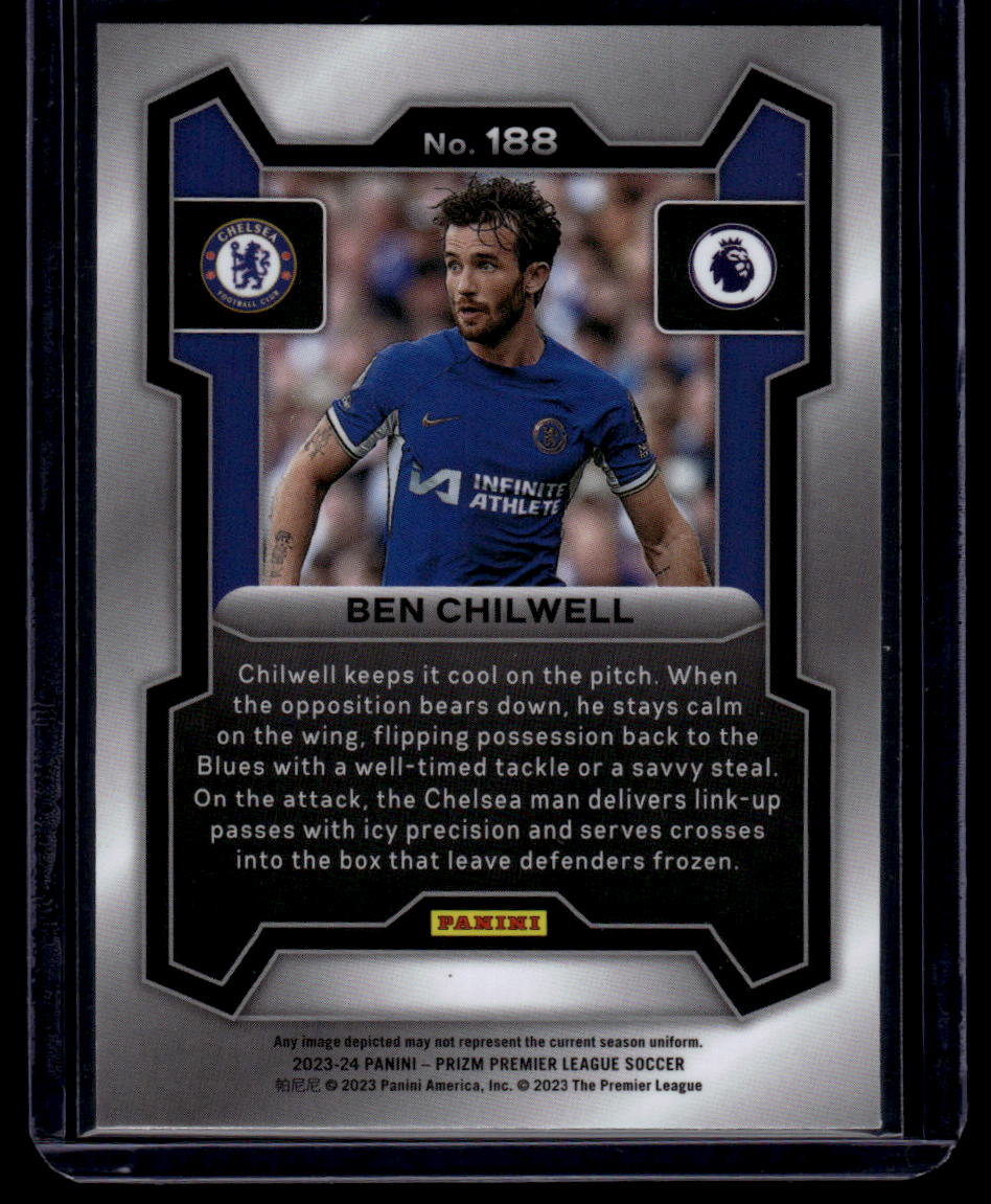 2023-24 Panini Prizm Premier League #188 Ben Chilwell