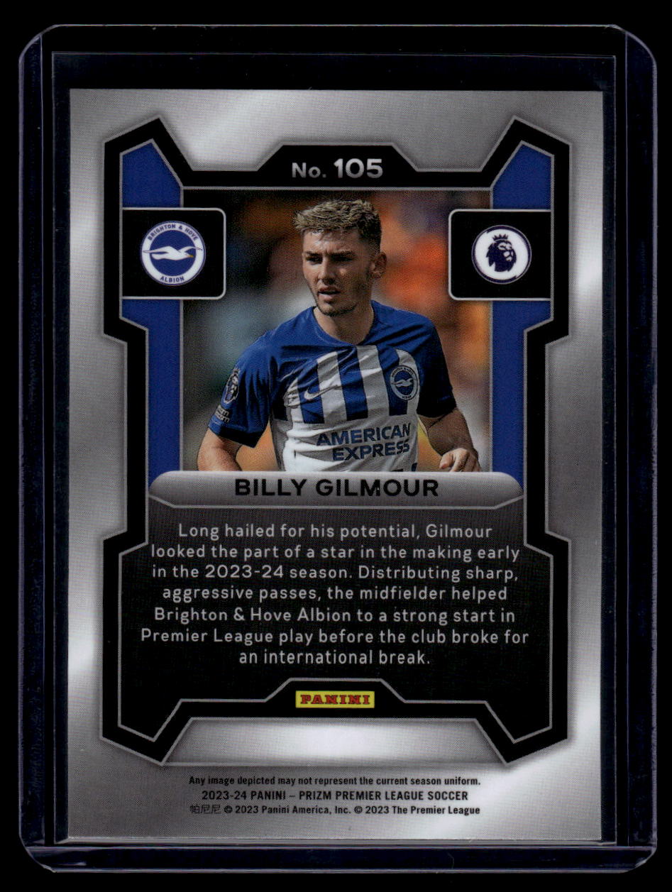 2023-24 Panini Prizm Premier League #105 Billy Gilmour