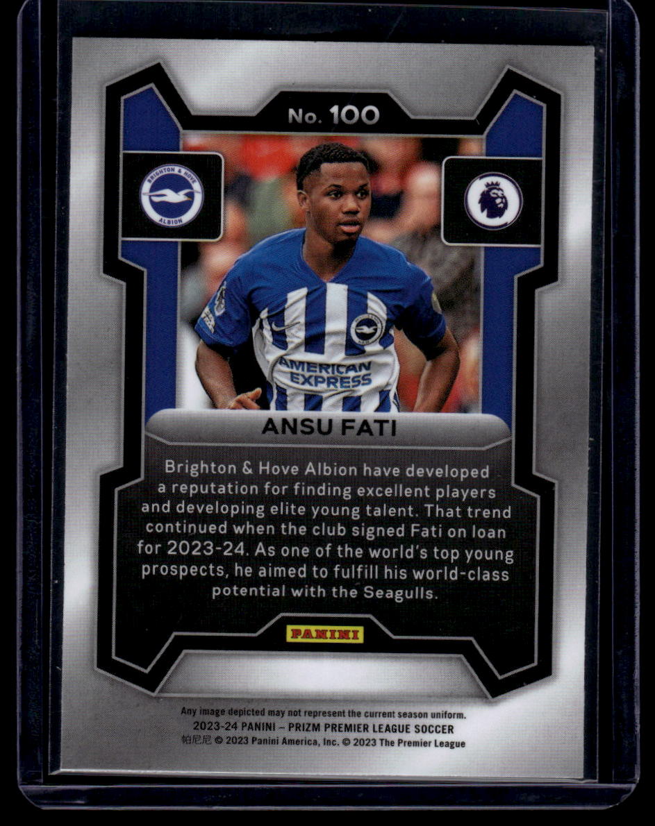 2023-24 Panini Prizm Premier League #100 Ansu Fati