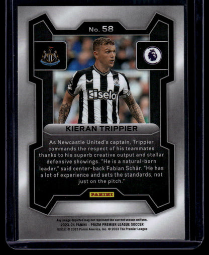 2023-24 Panini Prizm Premier League #58 Kieran Trippier