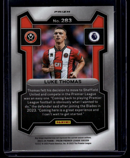 2023-24 Panini Prizm Premier League #283 Luke Thomas Silver