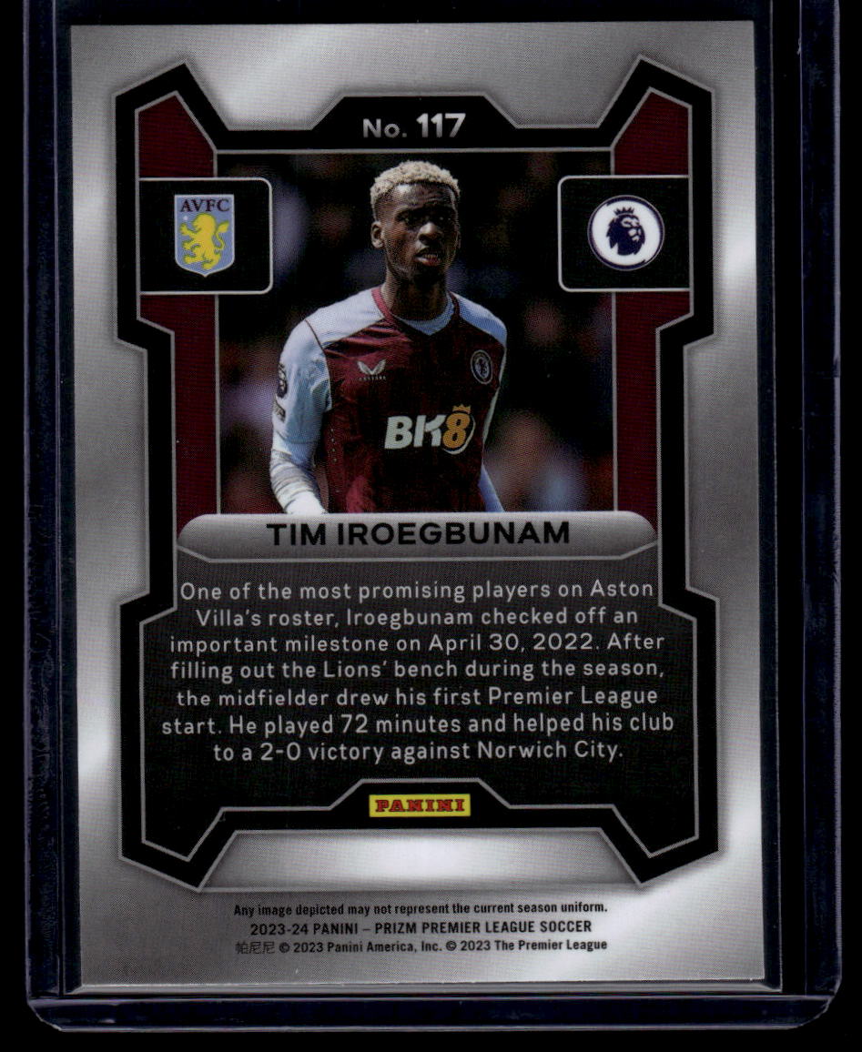 2023-24 Panini Prizm Premier League #117 Tim Iroegbunam