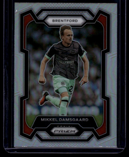 2023-24 Panini Prizm Premier League #148 Mikkel Damsgaard Silver