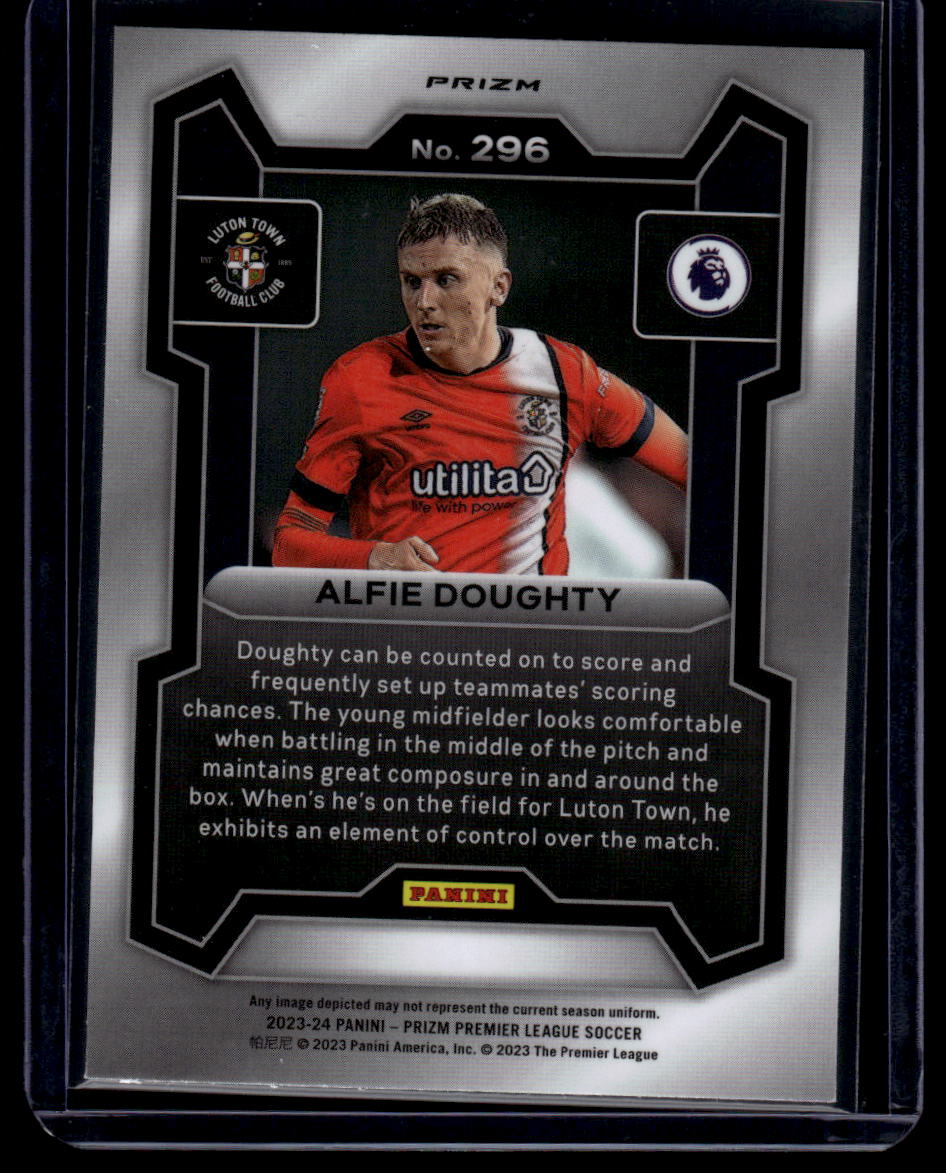 2023-24 Panini Prizm Premier League #296 Alfie Doughty Silver