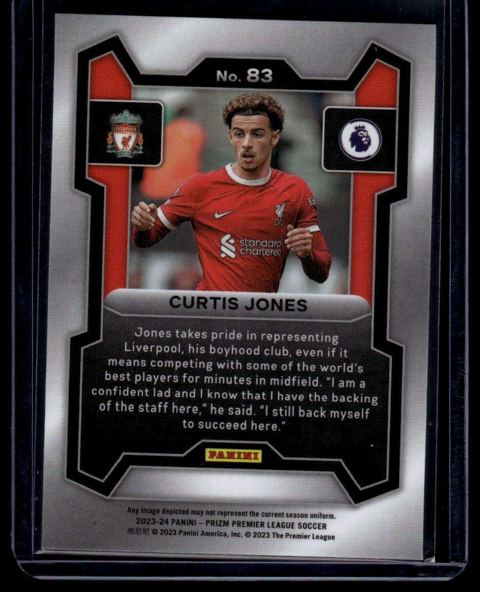 2023-24 Panini Prizm Premier League #83 Curtis Jones