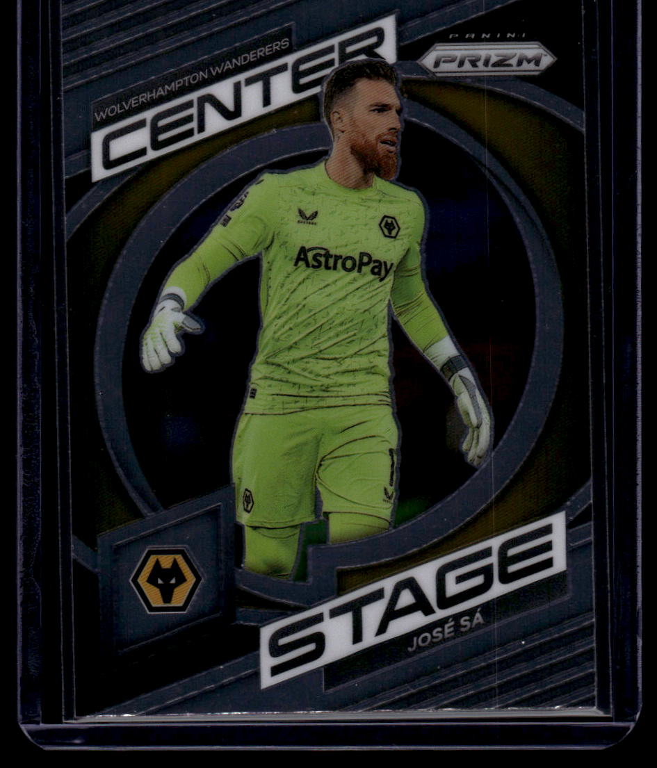 2023-24 Panini Prizm Premier League #13 Jose Sa Center Stage