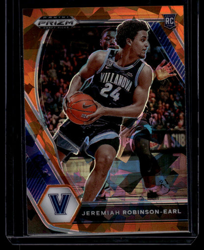 2021 Panini Prizm Draft Picks #43 Jeremiah Robinson-Earl Orange Ice