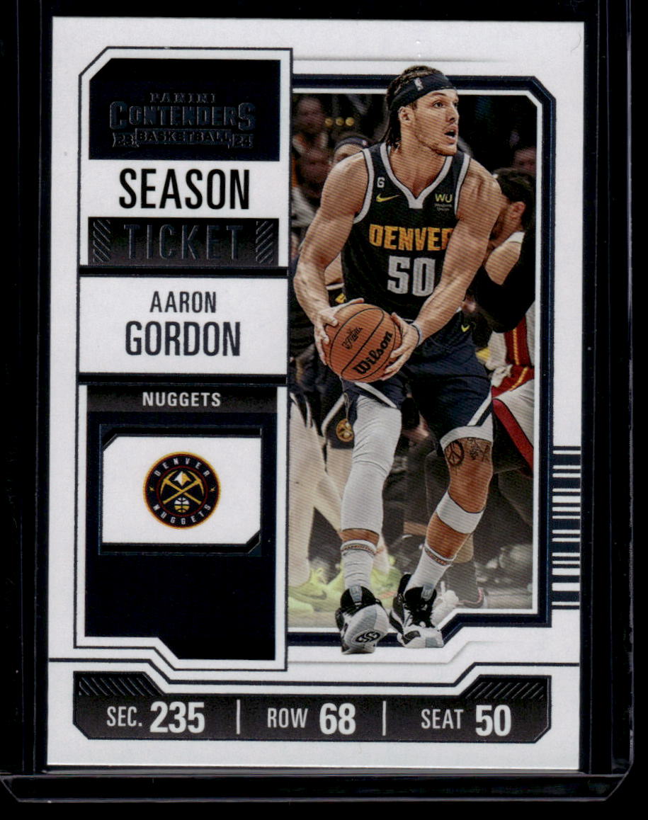 2023-24 Panini Contenders #47 Aaron Gordon Season Ticket