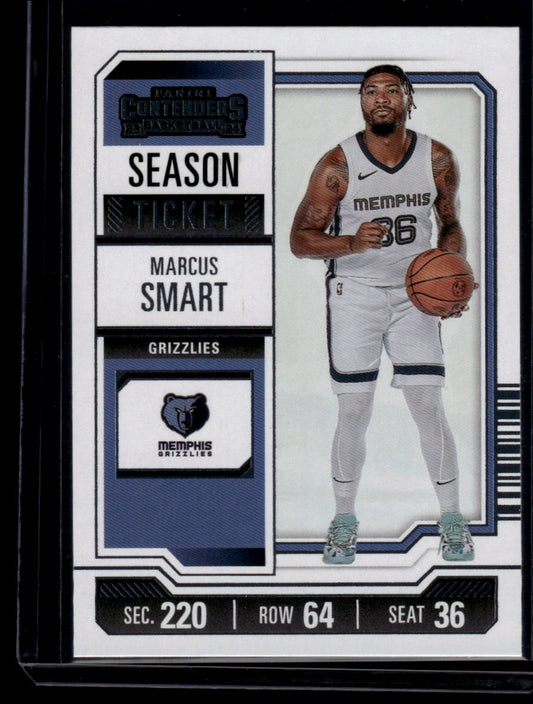 2023-24 Panini Contenders #17 Marcus Smart Season Ticket