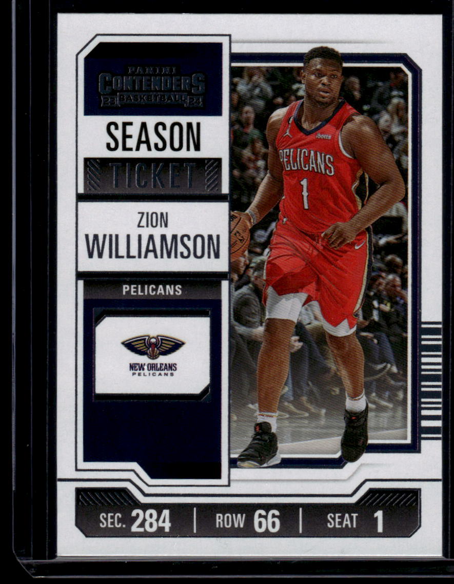 2023-24 Panini Contenders #79 Zion Williamson Season Ticket