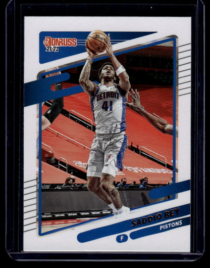 2021-22 Donruss #195 Saddiq Bey