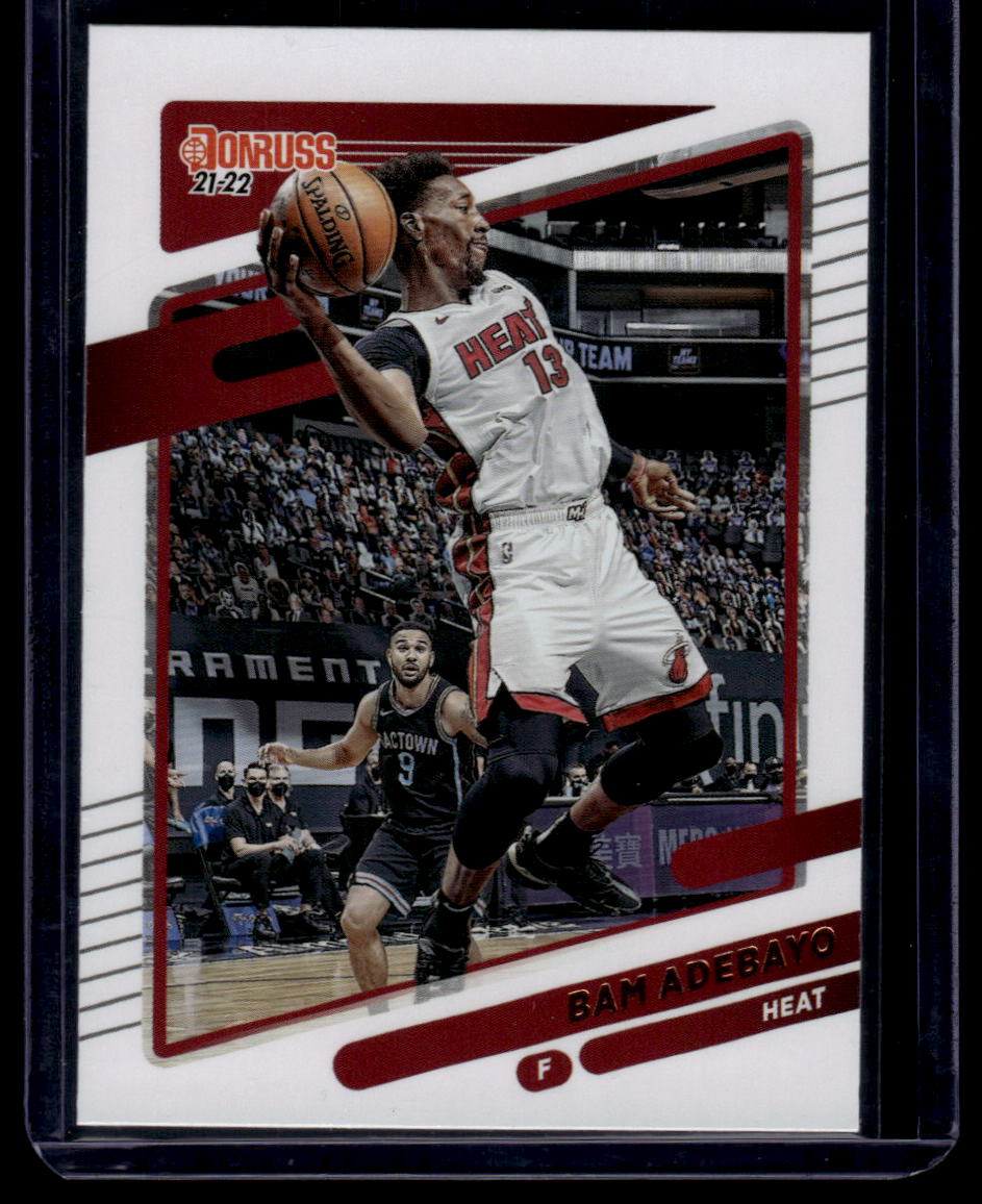 2021-22 Donruss #154 Bam Adebayo