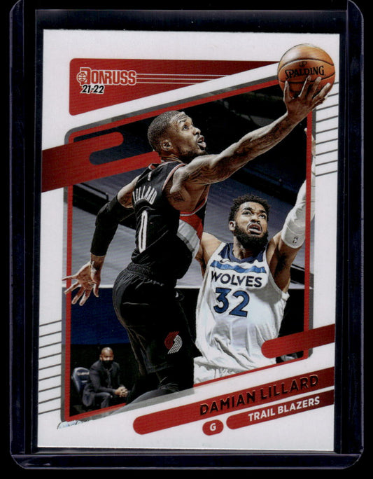 2021-22 Donruss #96 Damian Lillard