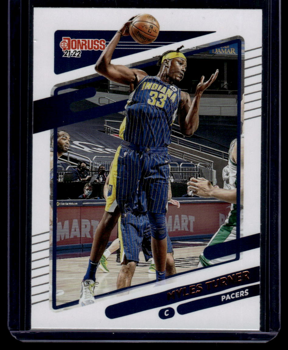 2021-22 Donruss #34 Myles Turner