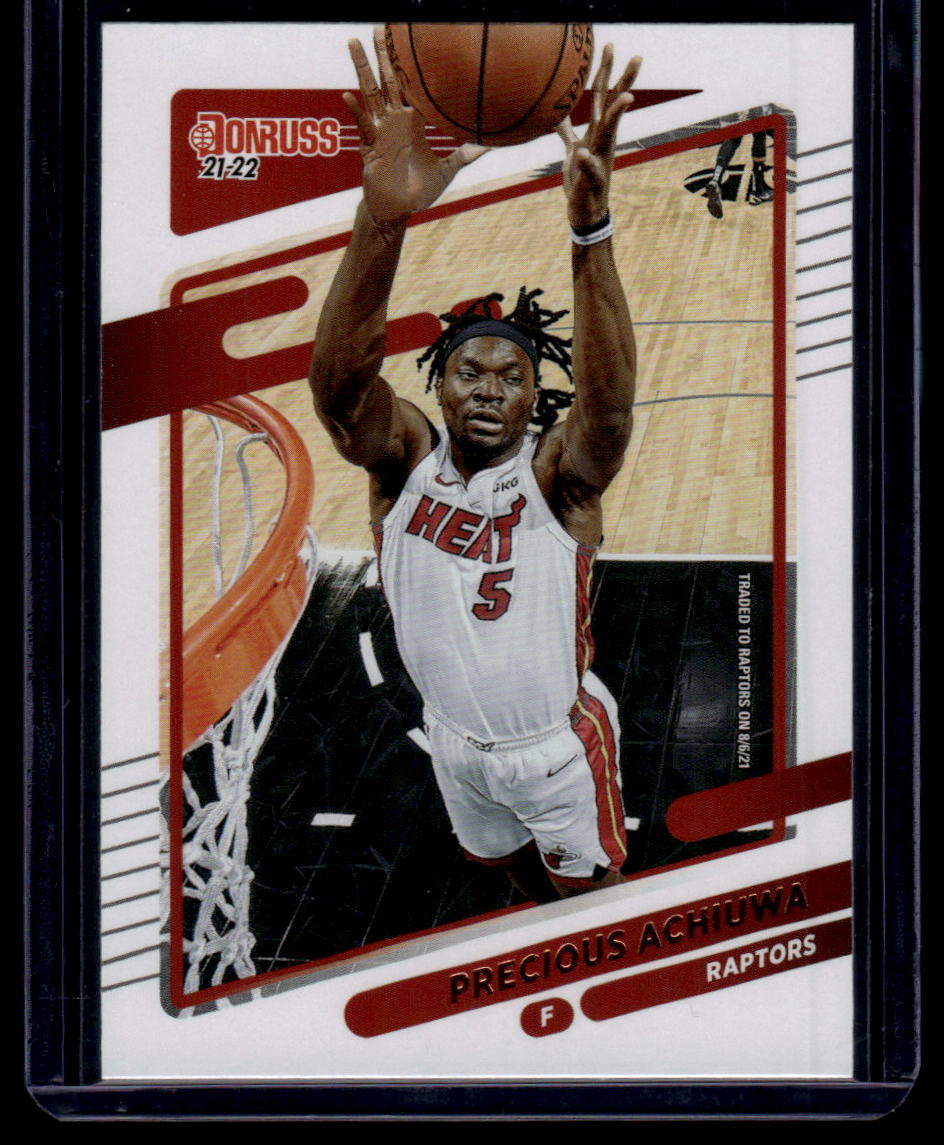 2021-22 Donruss #24 Precious Achiuwa