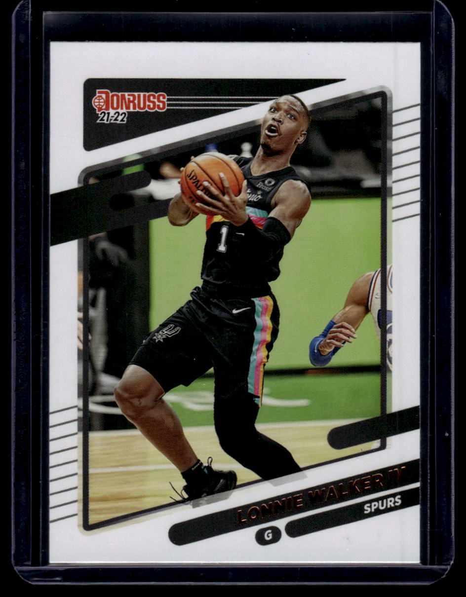 2021-22 Donruss #25 Lonnie Walker IV