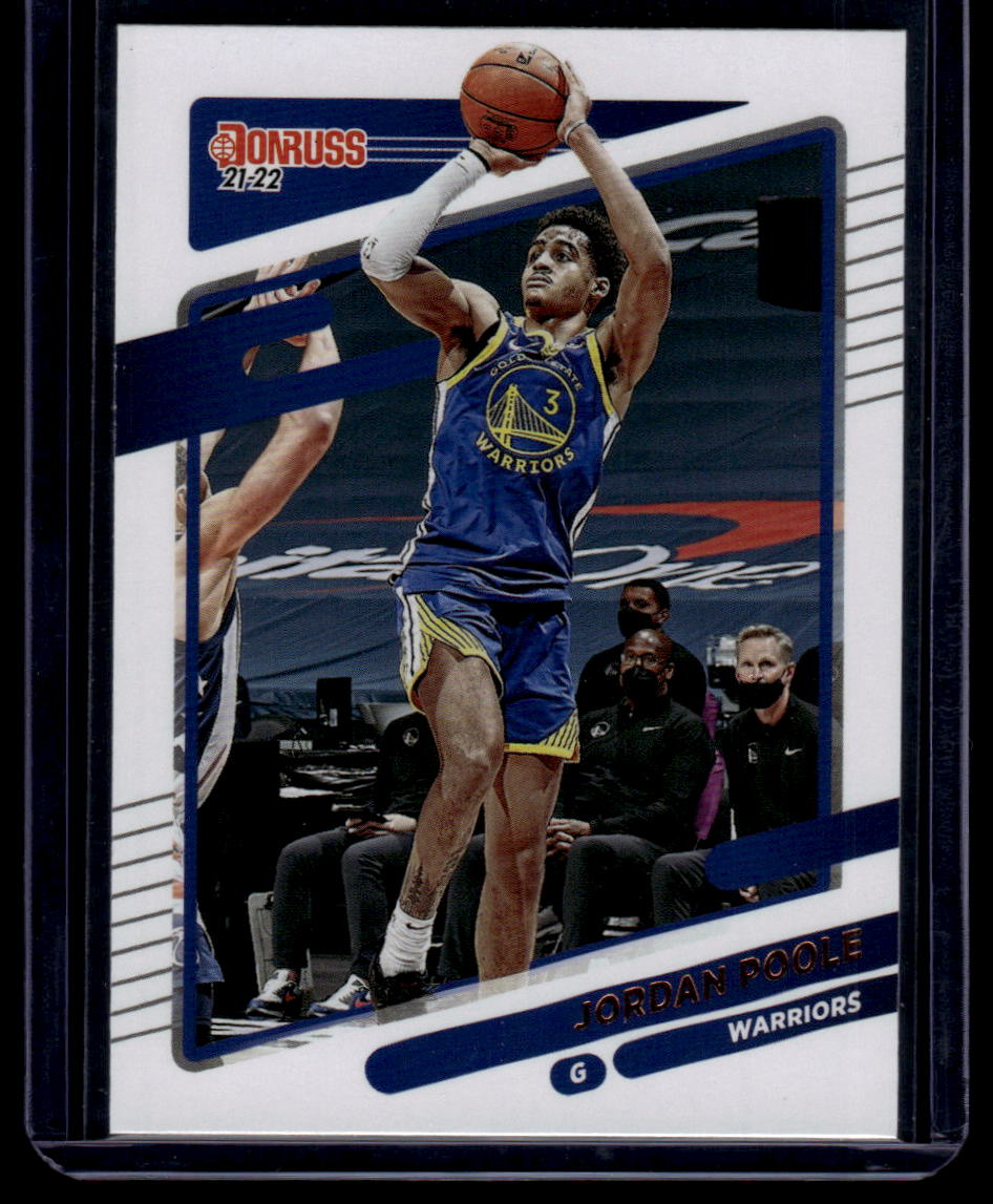 2021-22 Donruss #13 Jordan Poole