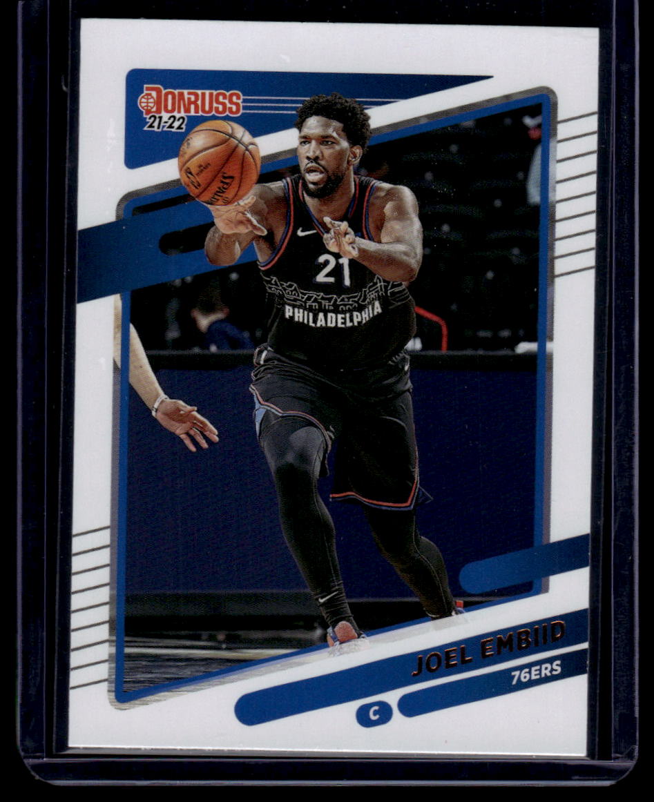 2021-22 Donruss #1 Joel Embiid