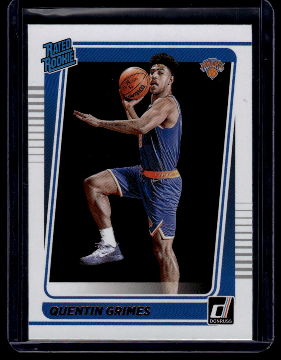 2021-22 Donruss #216 Quentin Grimes