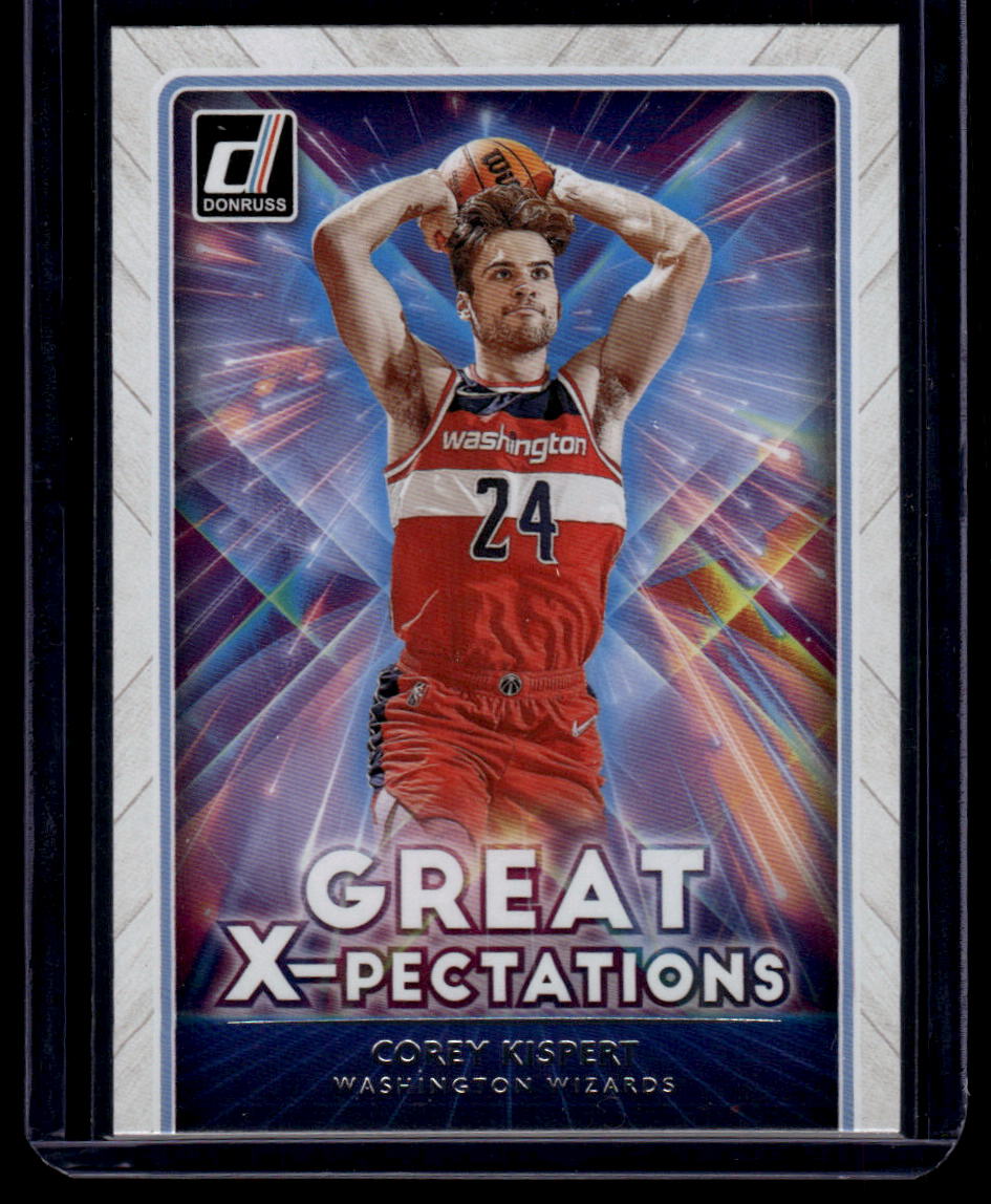 2021-22 Donruss #20 Corey Kispert Great X-pectations