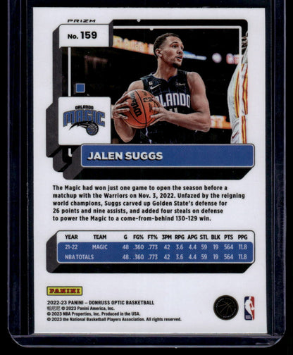 2022-23 Donruss Optic #159 Jalen Suggs Holo