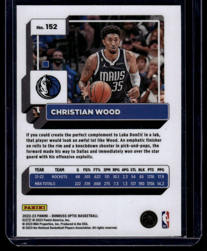 2022-23 Donruss Optic #152 Christian Wood