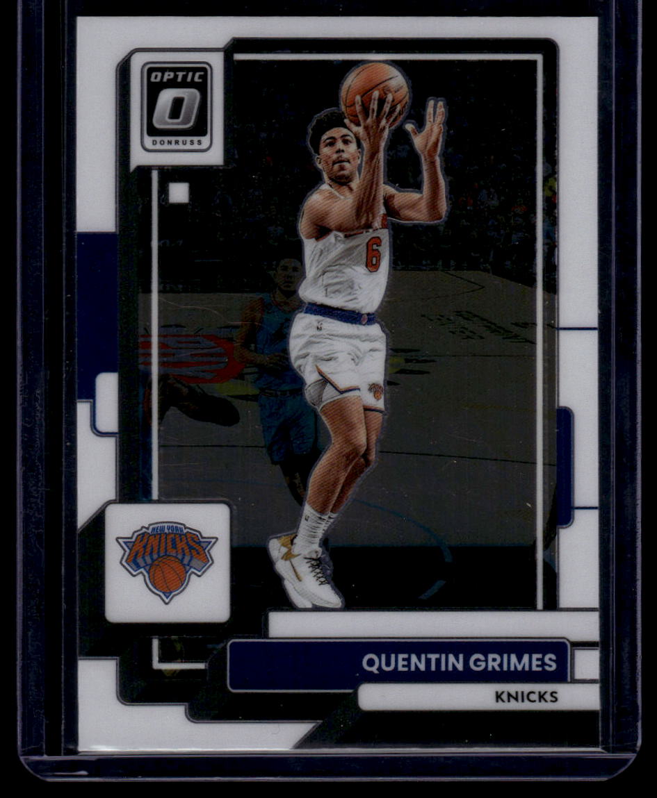 2022-23 Donruss Optic #2 Quentin Grimes