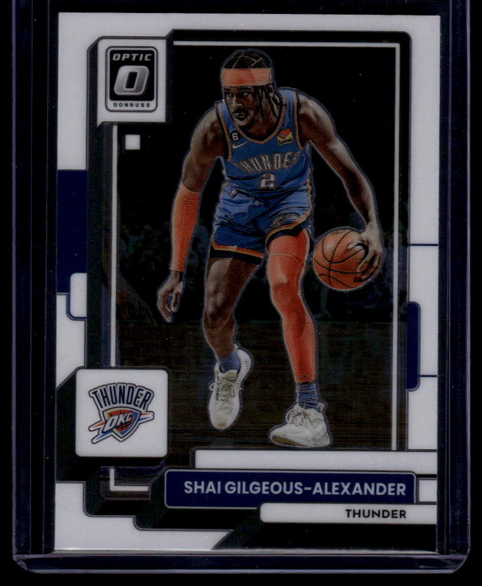 2022-23 Donruss Optic #44 Shai Gilgeous-Alexander