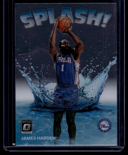 2022-23 Donruss Optic #13 James Harden Splash!