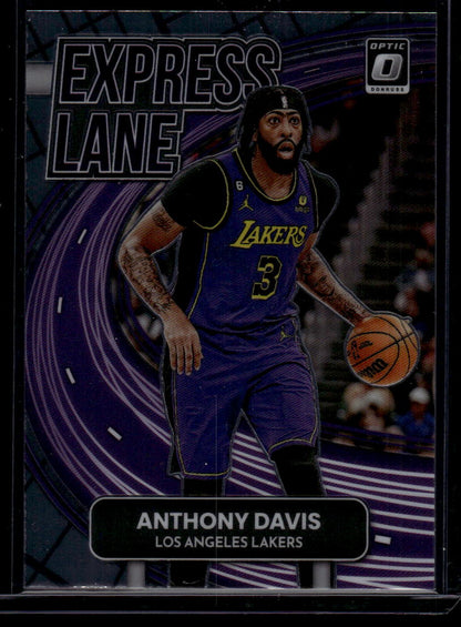 2022-23 Donruss Optic #22 Anthony Davis Express Lane