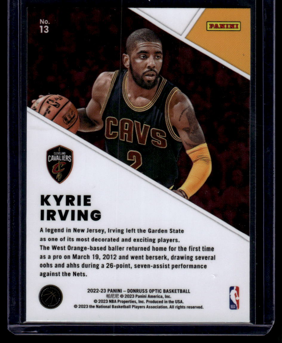 2022-23 Donruss Optic #13 Kyrie Irving Winner Stays