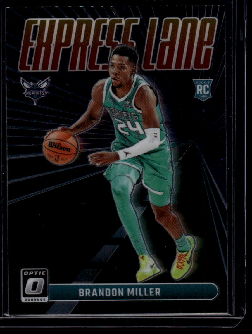 2023-24 Donruss Optic #3 Brandon Miller Express Lane