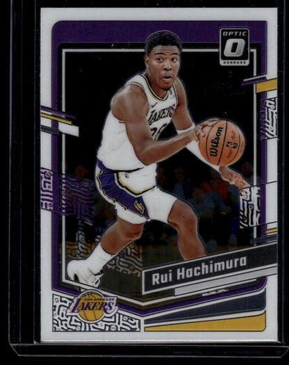 2023-24 Donruss Optic #162 Rui Hachimura