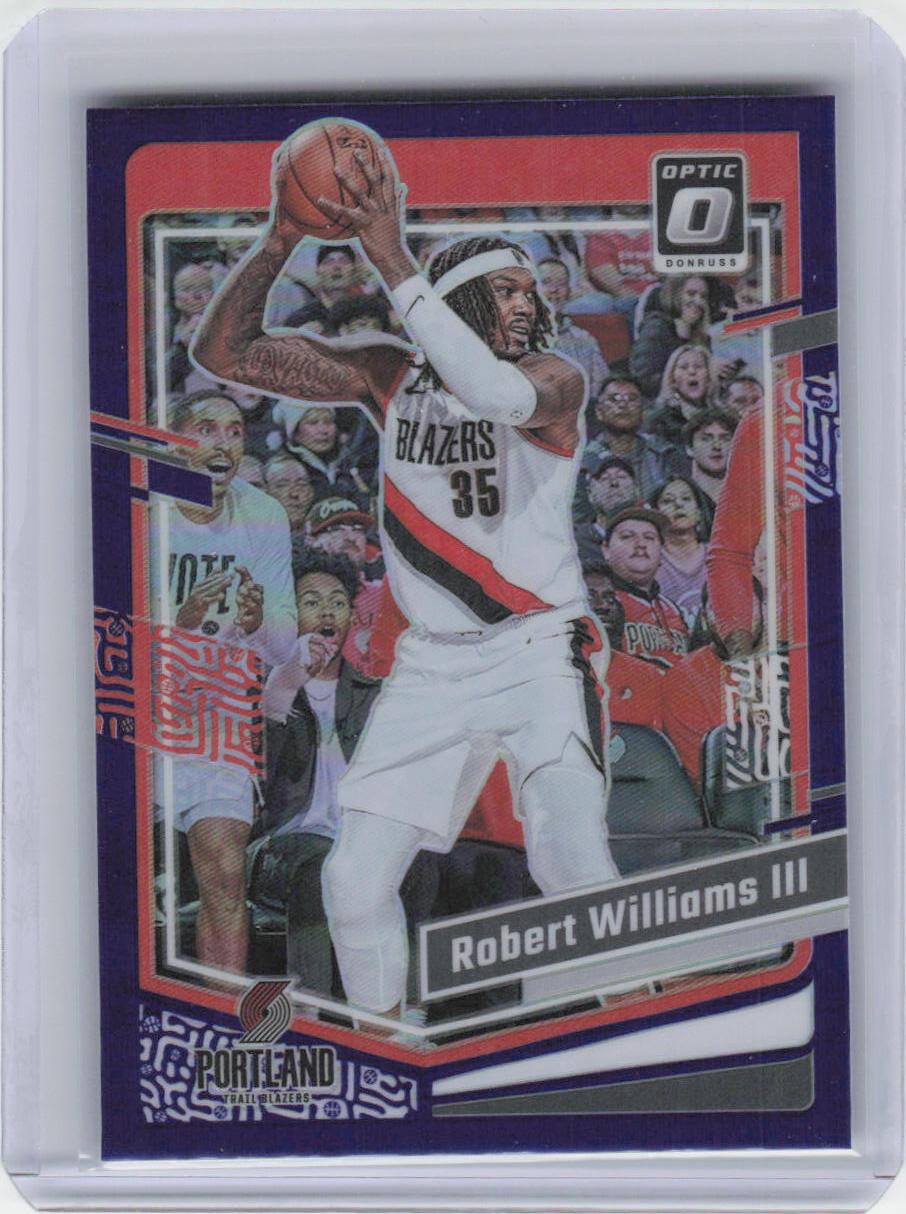 2023-24 Donruss Optic #87 Robert Williams III Purple