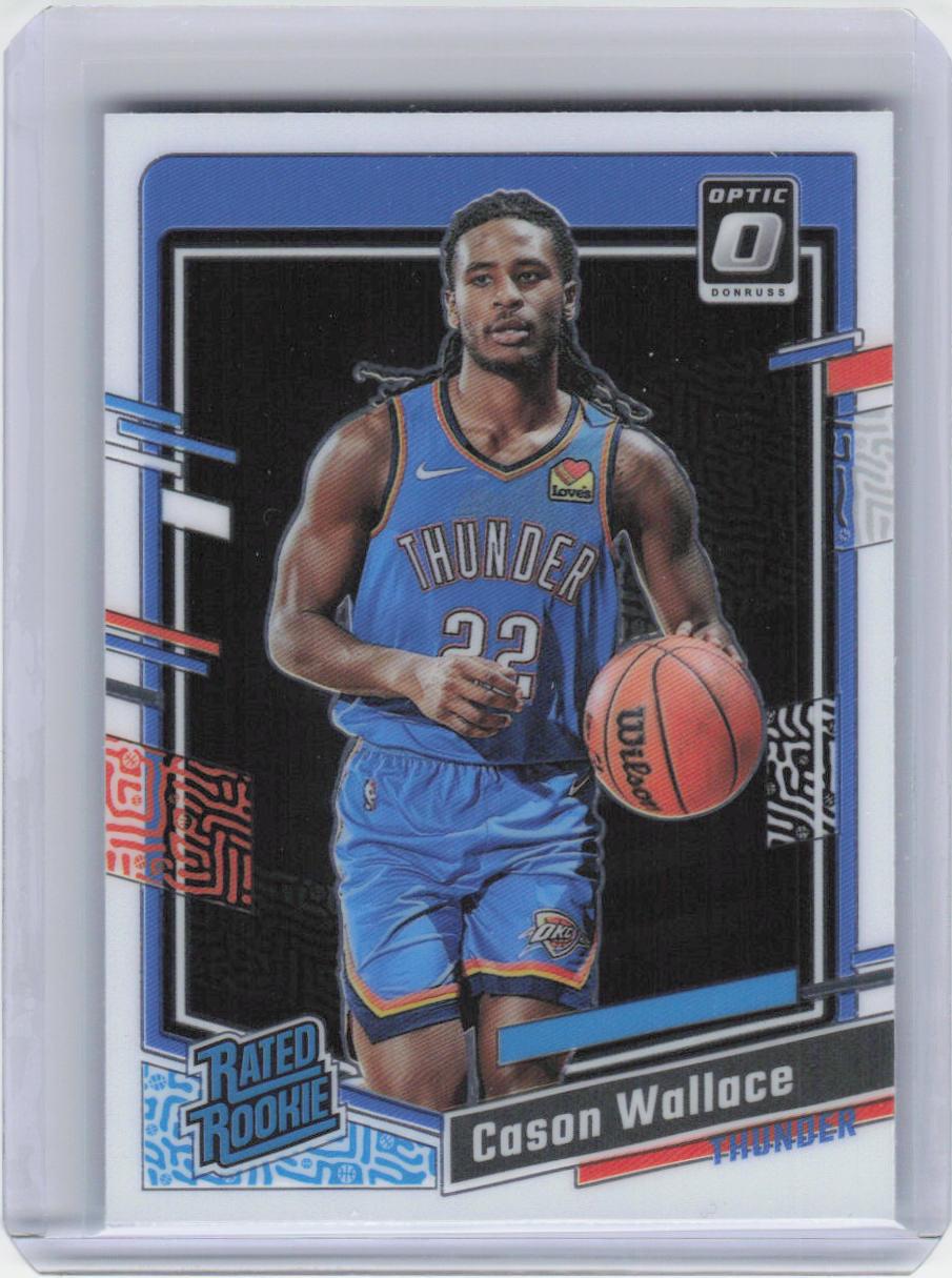 2023-24 Donruss Optic #218 Cason Wallace