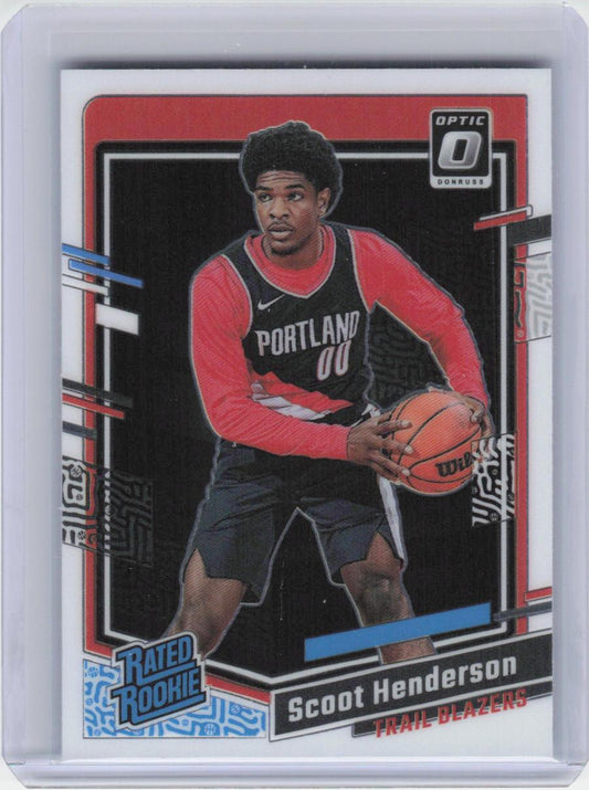 2023-24 Donruss Optic #239 Scoot Henderson