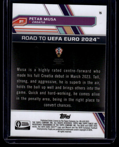 2023 Finest Road to UEFA EURO 2024 #15 Petar Musa